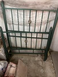 Letto in ferro battuto artigianale