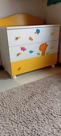 Cassettiera bambini + mensolina