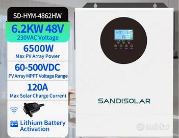 Inverter fotovoltaico 6.2kw