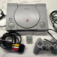 PlayStation 1 (PS1) PAL + Joypad + Memory Card