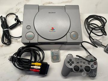 PlayStation 1 (PS1) PAL + Joypad + Memory Card