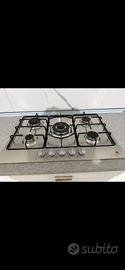 Piano cottura + lavello acciaio nuovi