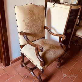 Sedia trono antiche