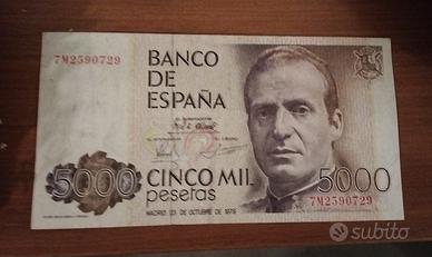 Banconota 5000 Pesetas