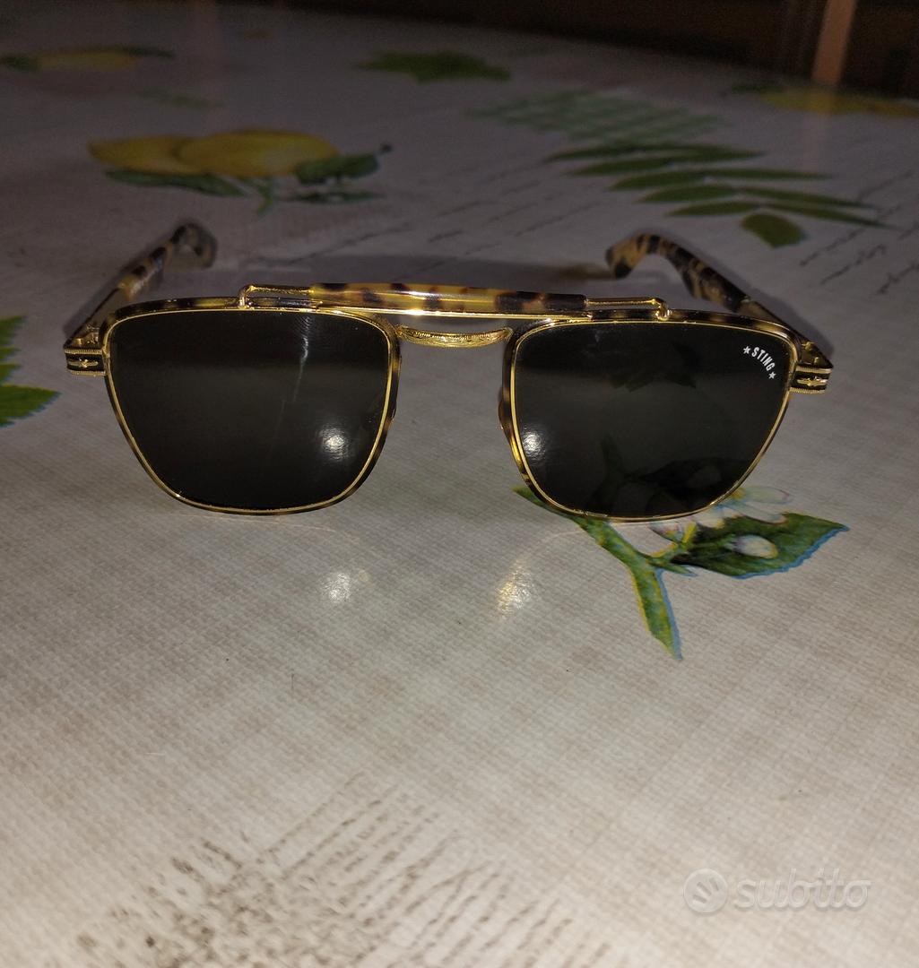 Occhiali da sole on sale vintage uomo anni 80