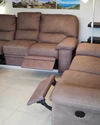 Coppia divani (meccanismo recliner motorizzato)
