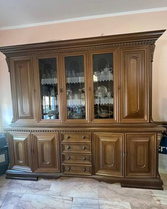 Mobile credenza da salotto in legno massello