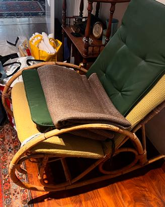 Set Bambu’ Sedia/Dondolo e portariviste