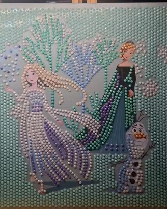 Quadro diamond fatto a mano 