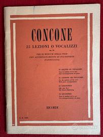 Concone 25 lezioni o vocalizzi