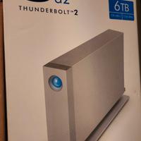 Hard Disk LaCie d2 Thunderbolt 2 6TB NUOVO