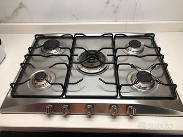 Piano cottura 5 fuochi SMEG SE706X3