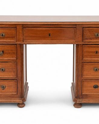 Scrivania Classica in Legno Stile Inglese