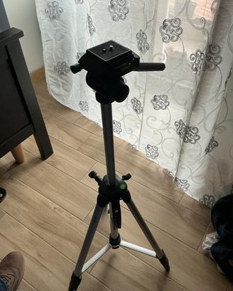 Treppiedi regolabile per dispositivo fotografico