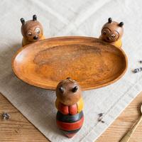 Svuotatasche Vintage in Legno