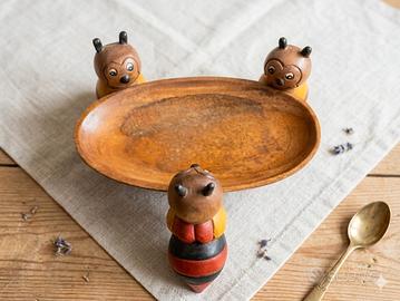 Svuotatasche Vintage in Legno