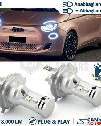Lampadine LED H19 per Fari Fiat 500E Luce Bianca