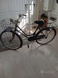 Bicicletta con cestino