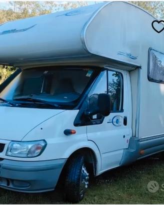 camper mansardato 7 posti