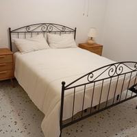 Letto matrimoniale in ferro