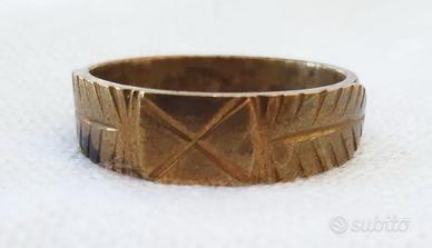 Anello soldato tedesco realizzato in trincea (WW1)