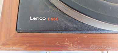 giradischi vintage lenco anni 70 più mixer sempre 
