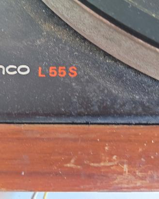 giradischi vintage lenco anni 70 più mixer sempre 