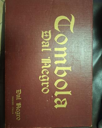 Tombola DAL NEGRO Originale 