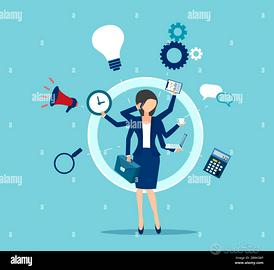 Operatrice telefonica '"multitasking'"