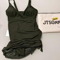 Costume intero da donna colore verde