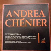 collezionismo cofanetto opera lirica Andea Chenier