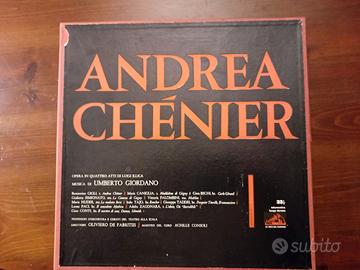 collezionismo cofanetto opera lirica Andea Chenier