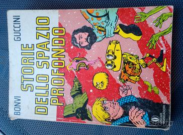 Fumetto vintage Bonvi Guccini storie dello spazio