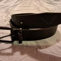 Cintura Armani Jeans cm 90 col Nero Made in Italy