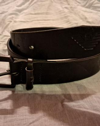 Cintura Armani Jeans cm 90 col Nero Made in Italy