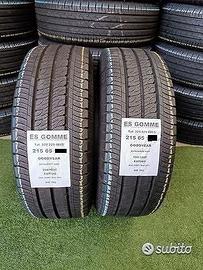 2 gomme 215 65 15C GOODYEAR RIF392