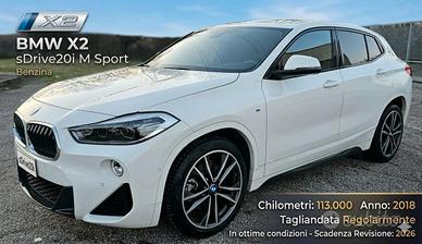 BMW X2 sDRIVEi20 - 2018 - GANCIO TRAINO - GARANZIA
