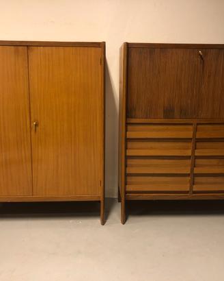 Coppia di Buffet - highboard  vintage mid-century
