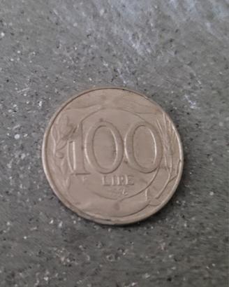 100 lire Moneta Piccola del 1996