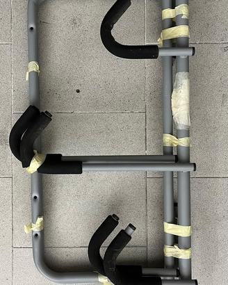 Mottez B130P - supporto da parete per 5 biciclette
