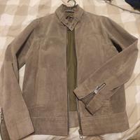 giubbino in pelle scamosciata Zara M