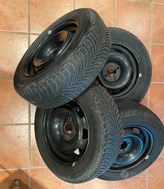 Pneumatici MichelinAlpin5 invern. 185/65R15+cerchi