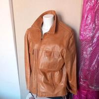 giacca vera pelle taglia 50