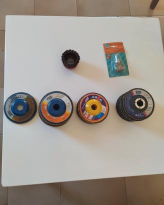 vengo lotto di accessori per smerigliatrice