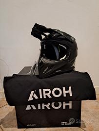 Casco airoh e mascherina eathen