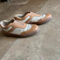Sneaker in pelle e tela Hogan
