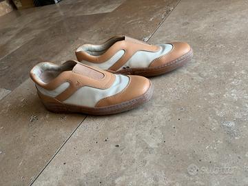 Sneaker in pelle e tela Hogan