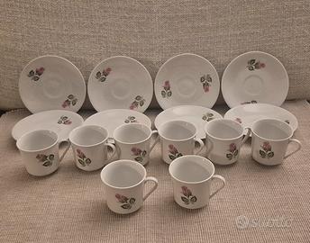 Servizio vintage da caffè Weidmann Porcelaine.