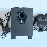 LOGITECH PC Speakers X-210 25W PC, TV, Smartphone