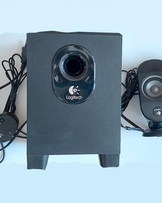 LOGITECH PC Speakers X-210 25W PC, TV, Smartphone